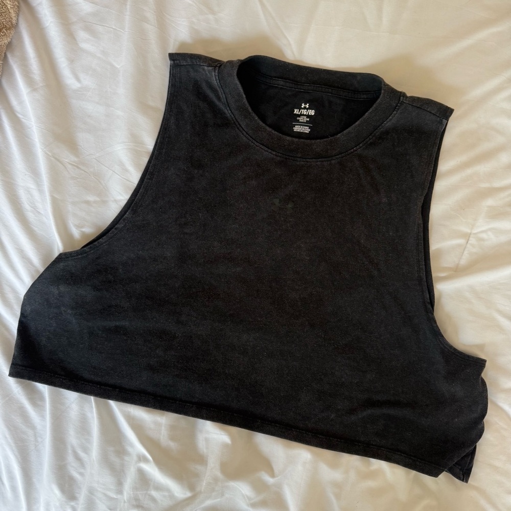 Under Armour Black Muscle Tee